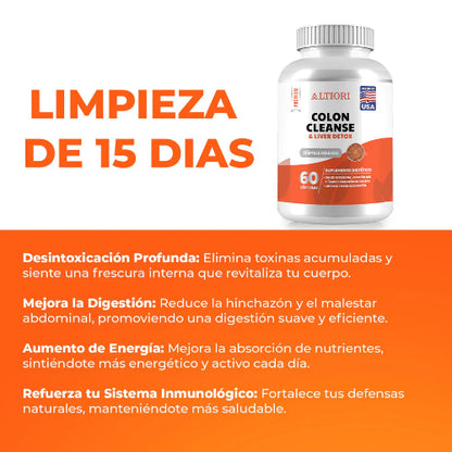 Colón Cleanse - Limpia y Renueva tu cuerpo en 15 días
